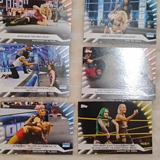 Topps 2020 Topps WWE 6-Card Lot Alexa Bliss Sasha Banks Rhea Ripley picture
