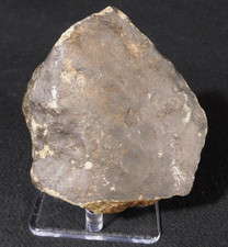 Big N.W.A 869 Stony METEORITE with Dark Fusion Crust and REGMAGLYPTS 578gr picture