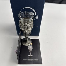 Royal Selangor Lord of the Rings Gimli Pewter Shot Glass NIB 2002 picture