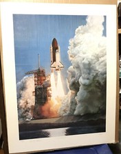 CHALLENGER BY TERESA STOKES  SIGNED NUMBERED 489 / 950 Shrink wrapped 21” X 27” picture