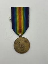 WW1 US Victory Medal Pin Military Great War For Civilization Winged Angel Ribbon picture