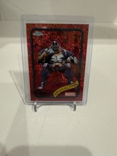 Topps 2025 Topps Chrome Marvel Apocalypse #162 Red Parallel /5 Trading Card picture