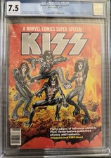 Marvel Super Special #1 (1977) CGC 7.5 (Iconic Kiss Blood Issue) 🔥🔥🔥 picture