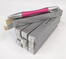 10x Pelikan K73 Ballpoint Pen Belle Matte Rose Pink alu/rot Pens NOS - READ picture