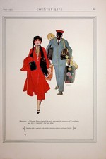 Original 1925 Vintage Health & Beauty Ad: Listerine Rich Woman Black Porter picture