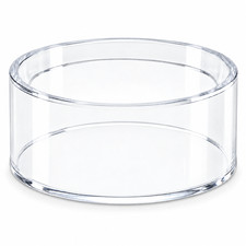 Round Clear Plastic Egg Stand Holder 1.25 Inches Diameter picture