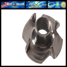 Hillman 4149 1/4-20 x 5/16 x 3/4 in. Stainless Steel Pronged Tee Nut (25-Pack) picture