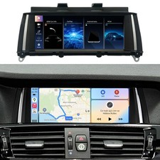8.9 Inch Touchscreen CarPlay for BMW X3 X4 F25 CIC System 2010-2013 Car Radio... picture