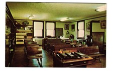 One room country school old courthouse museum Watseka IL VTG postcard UNP picture