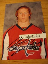 Cody Eakin - Washington Capitals - SIGNED PHOTO - en picture