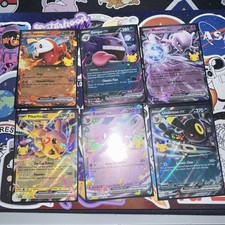 Pokemon 30th Anni Ex Bundle 6 Cards - Gengar Ex, Mewtwo Ex, Espeon, Umbreon NM picture