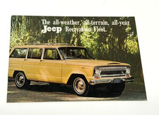 Vtg Original 1967 1968 Jeep Recreation Fleet Sales Brochure 67 68 Wagoneer picture