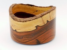 Handmade Sonoran Desert Ironwood Natural Edge Bowl. Stunning Display Piece #103 picture