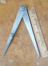 Vintage Starrett -No. 41 Firm Joint Hermaphrodite Caliper picture
