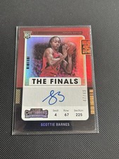 2021-22 Panini Contenders Scottie Barnes RC The Finals #104 Auto 41/49 picture