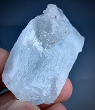 Aesthetic Aquamarine Crystal With Quartz From Pakistan 15.45 Gram. picture