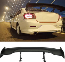 57 Inch Universal Rear Trunk Spoiler Wing GT Style ABS Racing Car Spoiler Compat picture