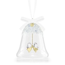 Swarovski Crystal Annual Edition Bell Ornament 2026, White, 5732532 picture