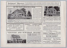1906 Vintage Architect Ads E E Holman / E S Child / William D Dewsnap Houses picture