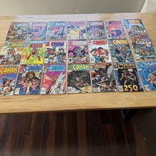 Conan The Barbarian Comic Lot (22) Marvel Bronze Copper Age Keys #100 Annuals picture