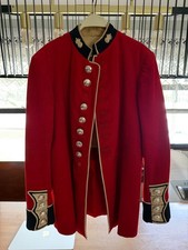 Vintage British Army Grenadier Guards Bandsman Scarlet Tunic Jacket 1953 Pattern picture