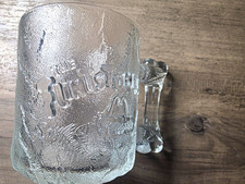 Vintage 1993 McDonalds Flintstones Pre-Dawn Glass Mug RocDonalds Bone Handle picture