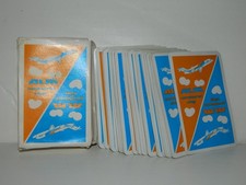 VTG Vintage ALM Airline warmhearted wings Deck of Playing Cards Complete picture