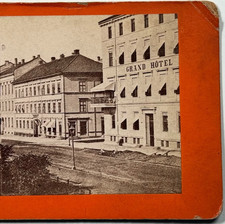 Grand Hotel in Kristiania (Oslo), Norway - Historic Stereoview of Oslo Landmarks picture