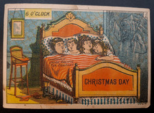Union Pacific Tea Co Poughkeepsie NY Christmas Day Victorian Trade Card picture