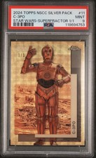 2024 Topps NSCC Star Wars C-3po #11 PSA 9 Superfractor 1/1 picture