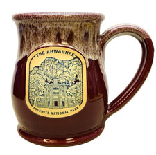 Deneen Art Pottery Coffee Mug Hand Thrown Ahwahnee Yosemite National Park 4.5