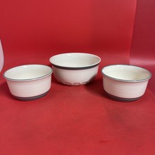 Pfaltzgraff Juniper Stoneware USA Serving Bowls 🥣 Lot of 3 picture