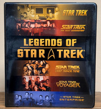 Rittenhouse Legends of Star Trek Complete 378 Card Master Set All 42 Characters picture