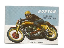 1954 Topps World on Wheels #7 ERROR card picture