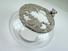 Vintage, Rawcliffe Pewter Potpourri Bowl w/Pewter Open Lid. 1992. Signed. picture