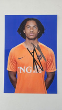 Joshua Zirkzee, Netherlands, autograph original picture
