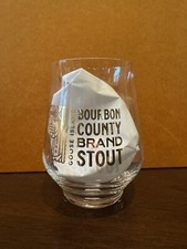 2024 Goose Island Bourbon County Black Friday Glass. Brand New and Limited picture
