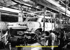 1963 Chevy Impala Assembly Line PHOTO Factory Auto Workers Chevrolet Muscle Car picture
