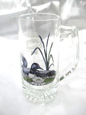 Schmidt Beer Mug of Loons Wildlife Collector Series II  Vintage NOS picture