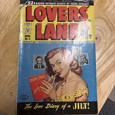 Lovers' Lane #4 - Painted Cover by Carey Lev Gleason 1950 Cover Gloss Amazing picture