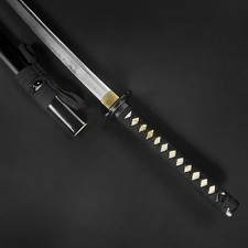 Musashi Lotus 1060 Hand Forged Carbon Steel Full Tang Samurai Katana Sword picture