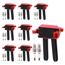 Set of 8 Ignition Coils & 16 Iridium Spark Plugs for Dodge Chrysler Jeep 5.7L V8 picture