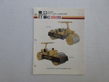 Hyster C350D Vibratory Compactors Sales Brochure picture