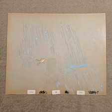The Land Before Time 1988 Movie Animation 4 Cel Deleted Scene? Littlefoot picture
