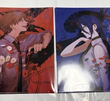Chainsaw Man Denji Reze Set Bomb Mappa Expo 15th Anniversary Event A4 Clear File picture