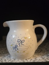 Vintage 1989 Country Goose Pitcher | Farmhouse Cottage Kitchen Decor picture