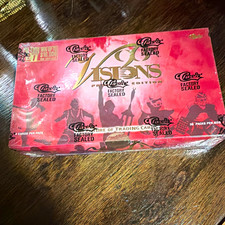 1996 Classic Visions Premiere Edition Sealed Box - 36 Packs 144 Cards  picture