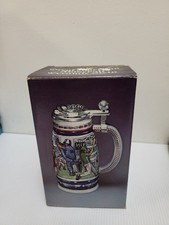 Vintage Great American Baseball Ceramic Beer Stein 1984 Avon picture