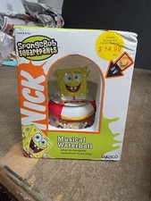 2003 Enesco SpongeBob Squarepants Musical Snow Globe Theme Song - Works Mint picture