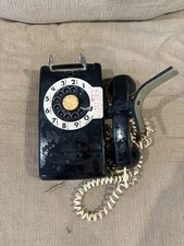 Bell System AT&T Vintage Black Rotary Phone For Decoration  picture